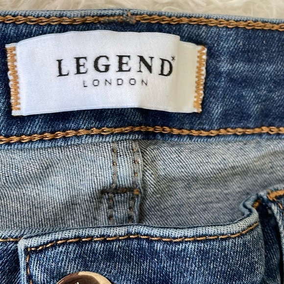 Legend London Men's Spray On Jeans - Picture 3 of 14